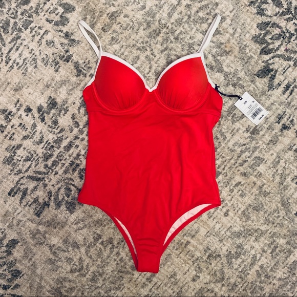Shade & Shore Other - SHADE & SHORE NWT Red Swimsuit Size B32